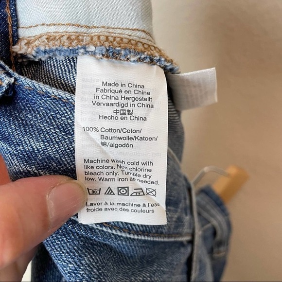 Madewell Rigid Denim A-Line Mini Skirt in Hughes Wash Size 24 - Picture 8 of 10